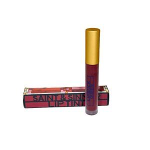 LIPSTICK QUEEN Saint & Sinner Lip Tint Lipstick #DEEP RED - 0.14oz - NIB
